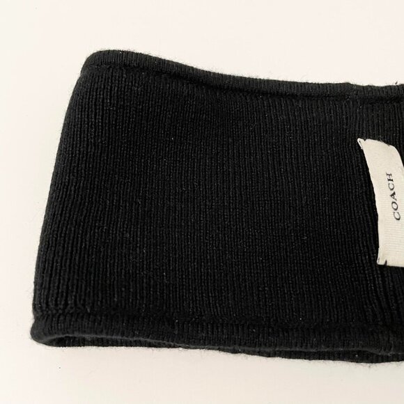 Coach Knit Headband Ear Warmer Flaws - Picture 11 of 16